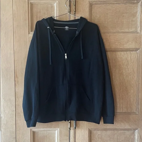 Black Athletic Works Hoodie, Size L - Picture 1 of 5